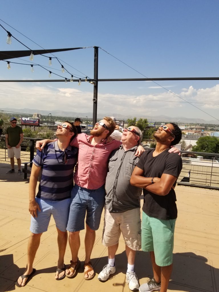Nothing Like a Solar Eclipse to Bring Friends Together